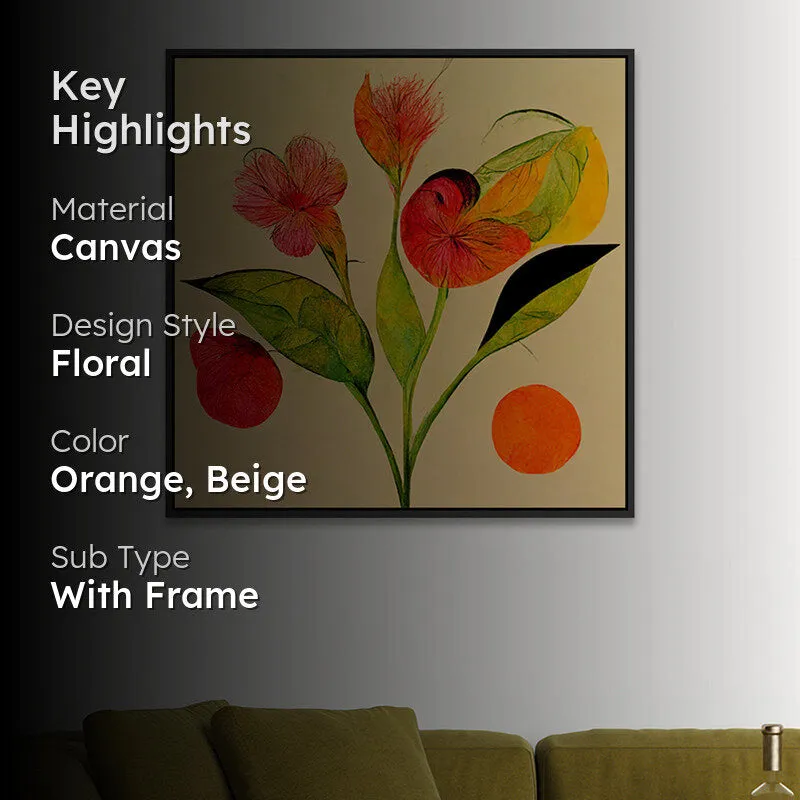 Lively Spring Flowers Wall Painting media 2