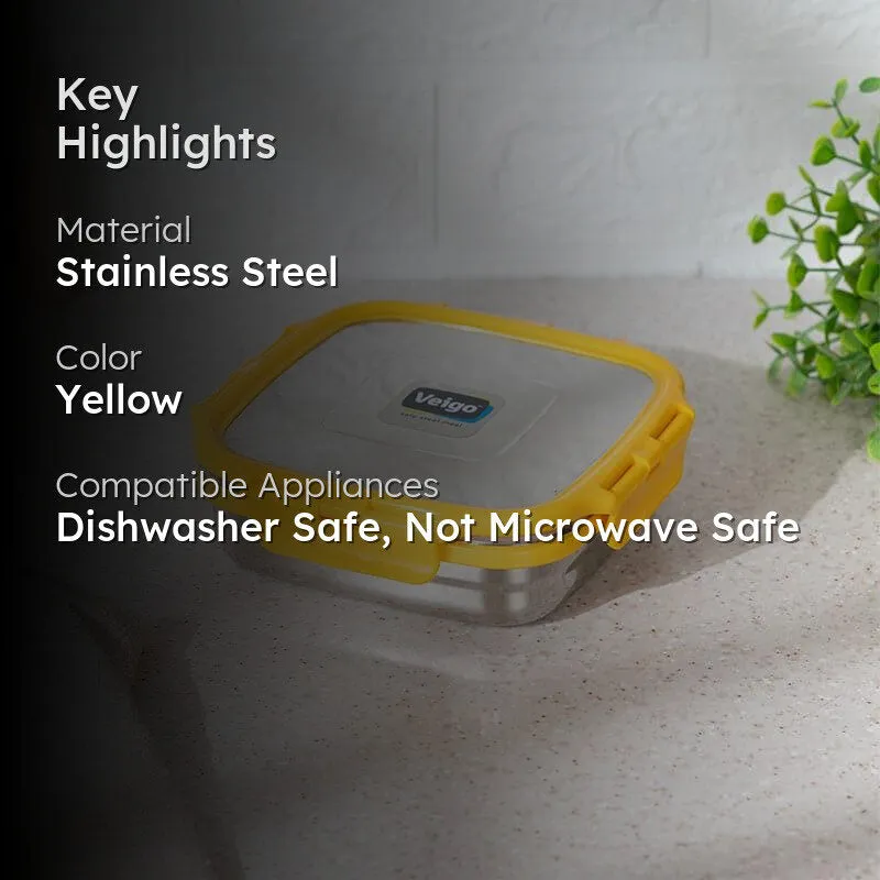 Ritaro Lunch Box (Yellow) - 550 mL media 2
