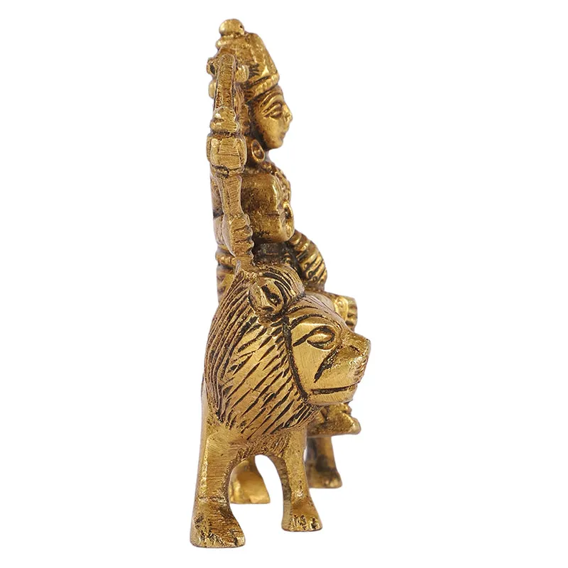 Durgamatha Brass Idol media 4