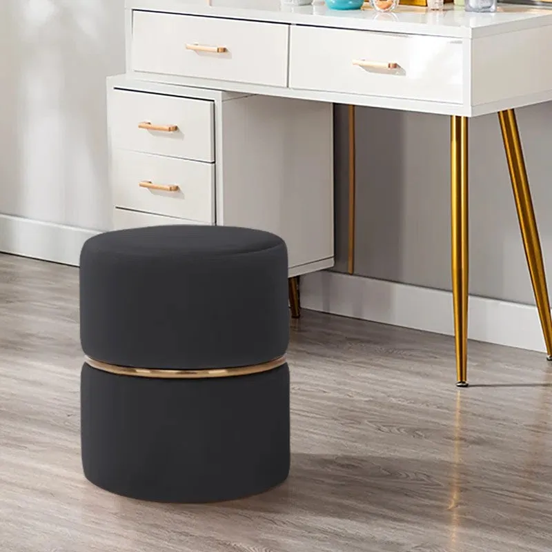 Zyvra Softin Ottoman - Black media 3