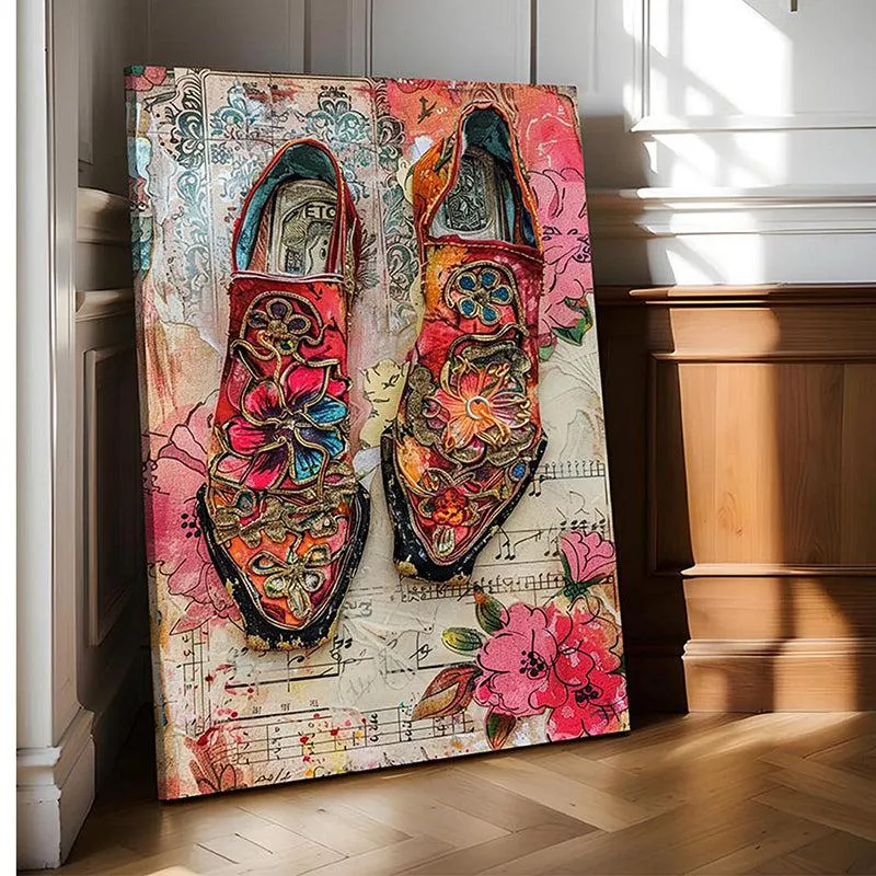 Wildflower Steps Canvas Modern Wall Art media 3