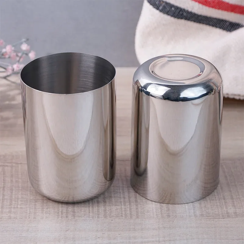 Feno Stainless Steel Tumbler (400 mL Each) - Set Of Six media 4