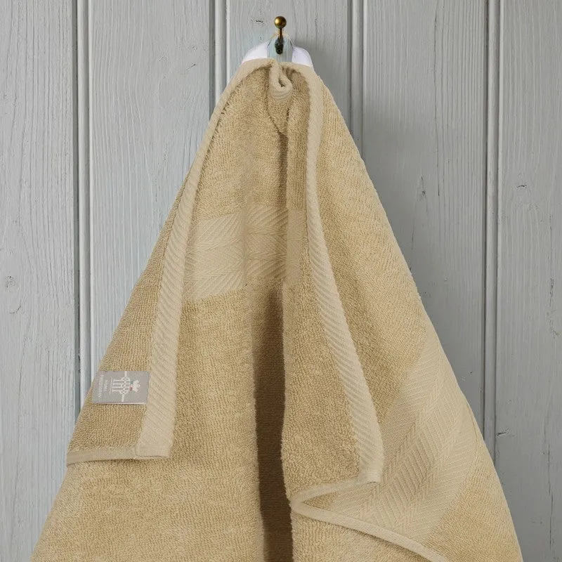 PlushAura Cotton Towel Sets (Camel) - Set of Four media 4