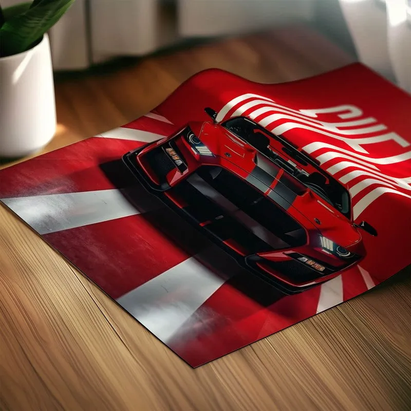 Red Racer Wall Poster media 4