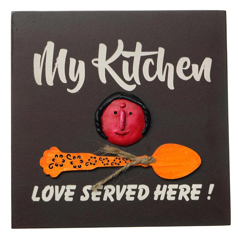 Love Served Here Wooden Wall Accent media 3