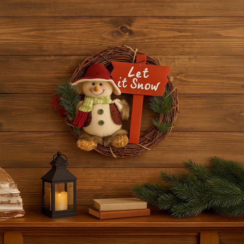 Frosty Joy Snowman Christmas Ornament