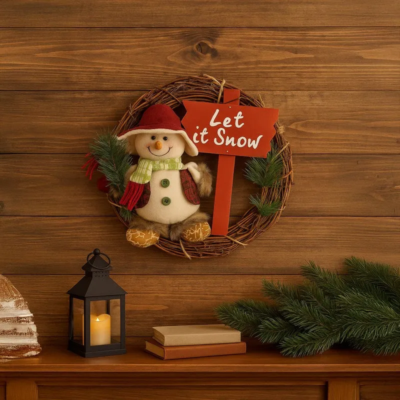 Frosty Joy Snowman Christmas Ornament media 1
