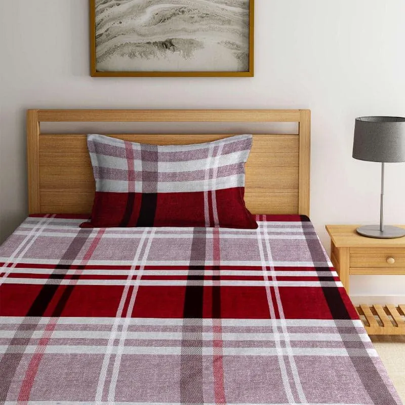 Kiftha Stripe Bedsheet - 150 GSM media 3