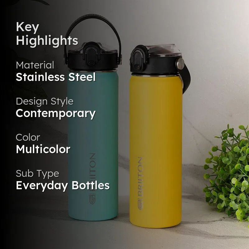 Fizz Fantasia Bottle (Sky Blue & Yellow, 750 mL Each) - Set Of Two media 2