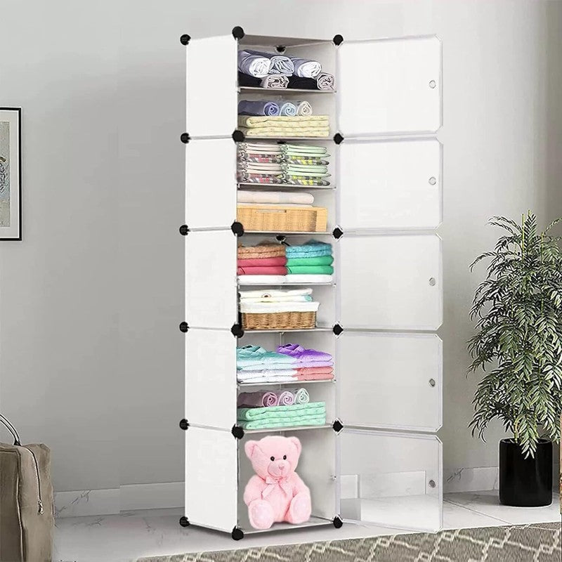 HomeStep White Plastic & Metal Shoe Racks media 3
