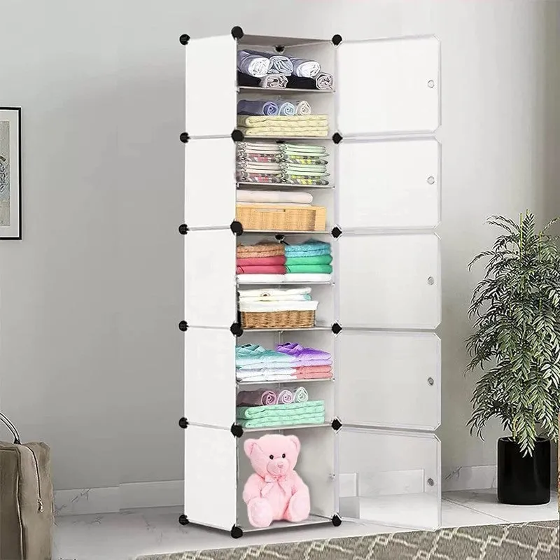 HomeStep White Plastic & Metal Shoe Racks media 3
