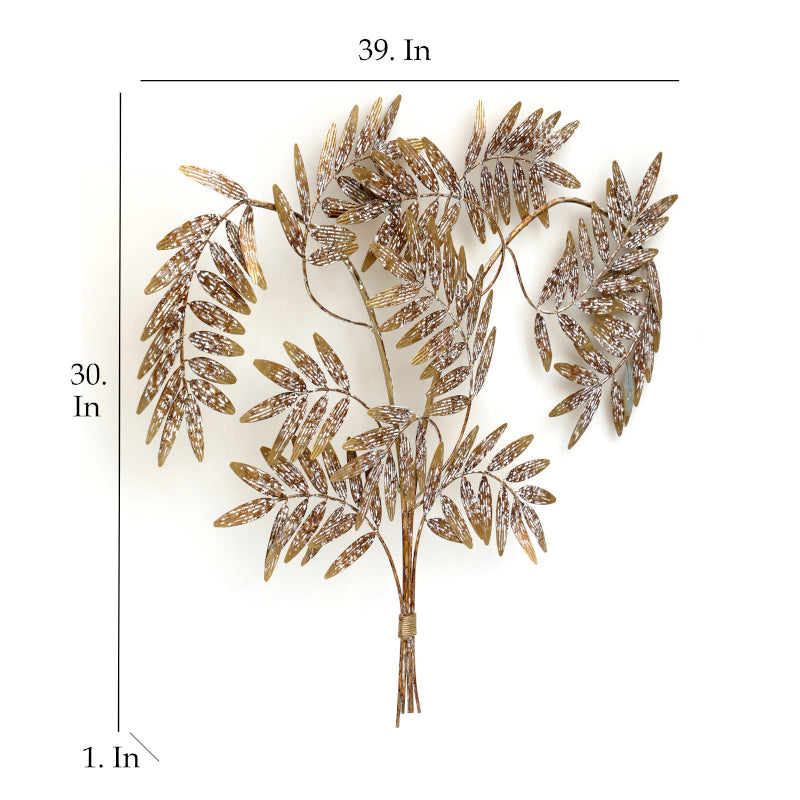 Leafy Land Metal Wall Accent media 4