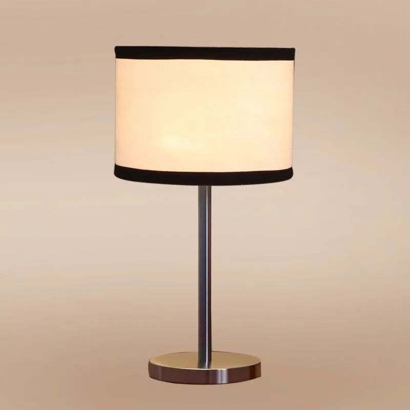 Noctra Vexa Glow Metal Table Lamp - White media 6