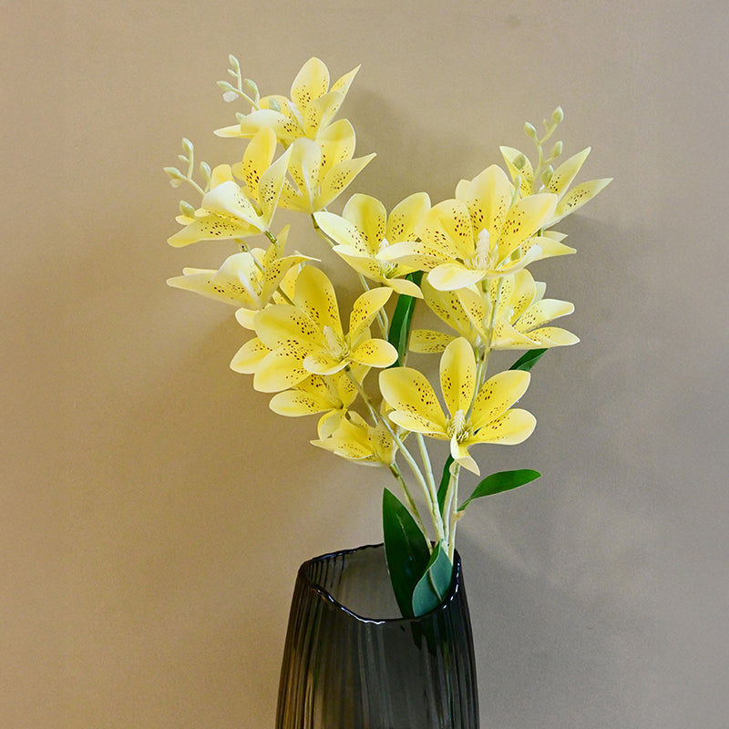 Violaire Artificial Flower Stick - Light Yellow media 5