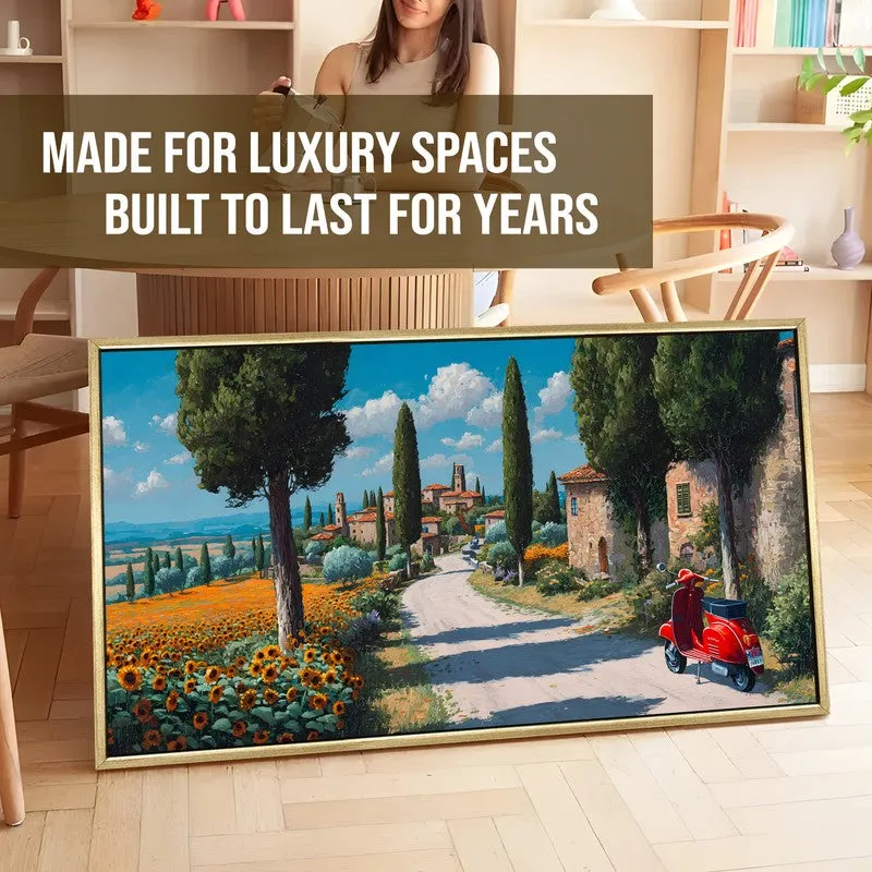 Florenza Canvas Wall Painting With Frame media 5
