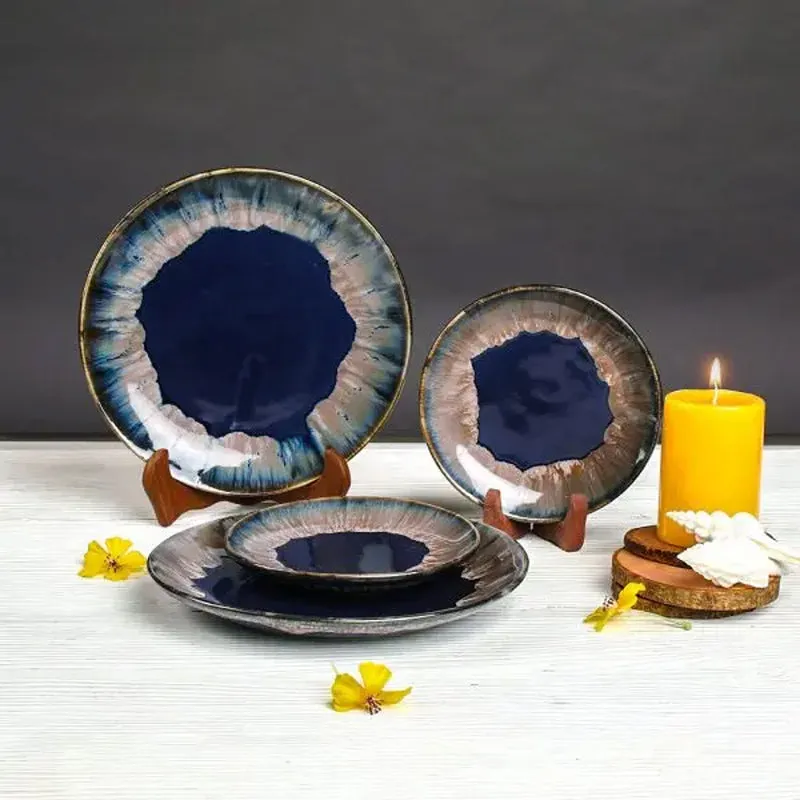 Halmi Handmade Dinner Set - 16 Piece Set media 3