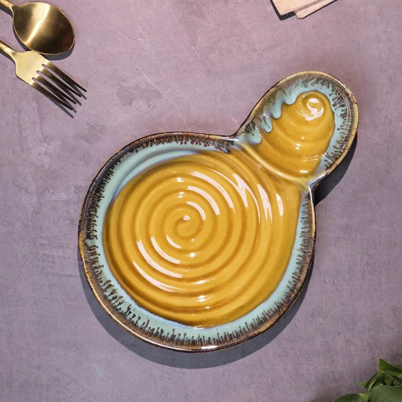 Porcelli I Ceramic Platter media 1