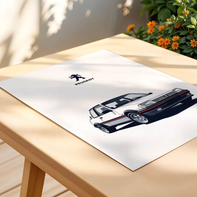 Peugeot Performance Wall Poster media 5