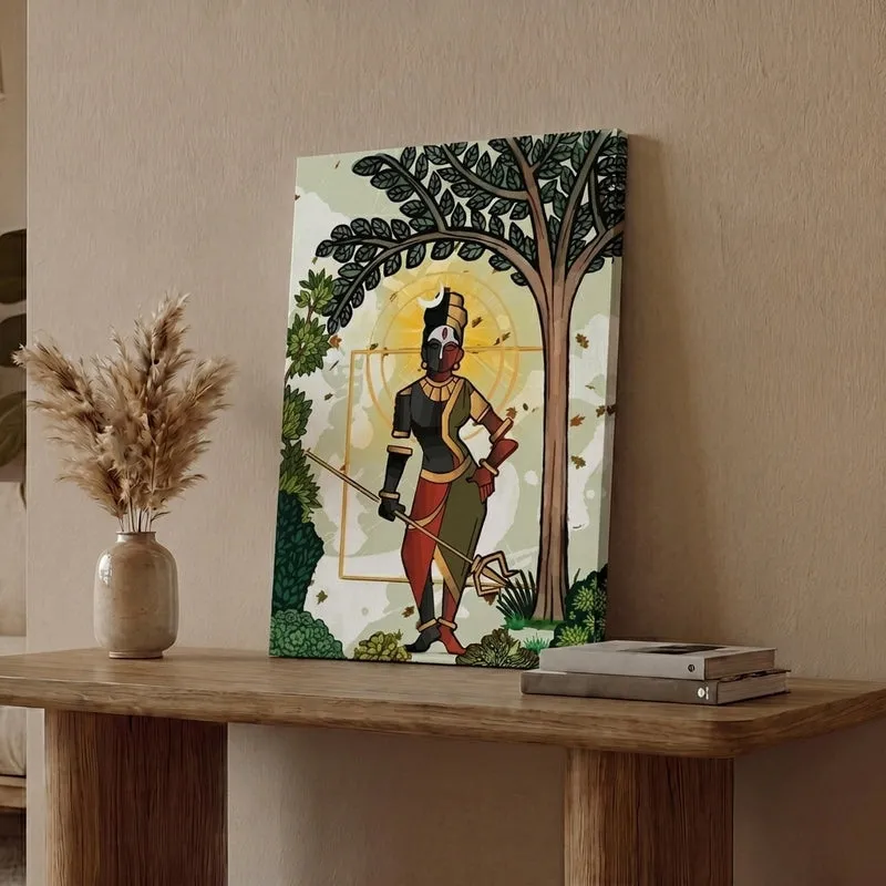 Ardhanarishwara Charm Wall Painting media 1