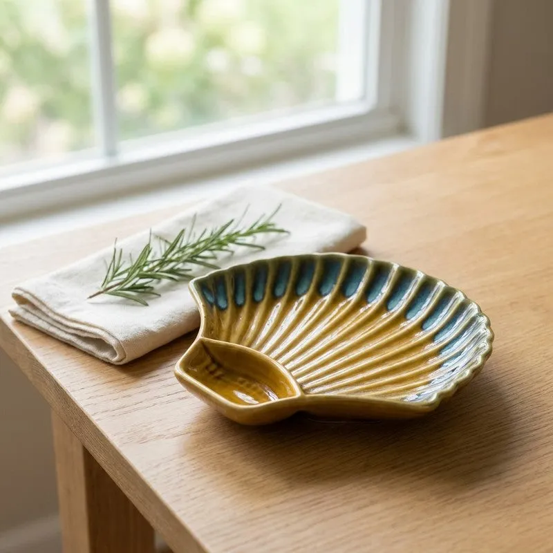 Mustard Designer Ceramic Platter media 3