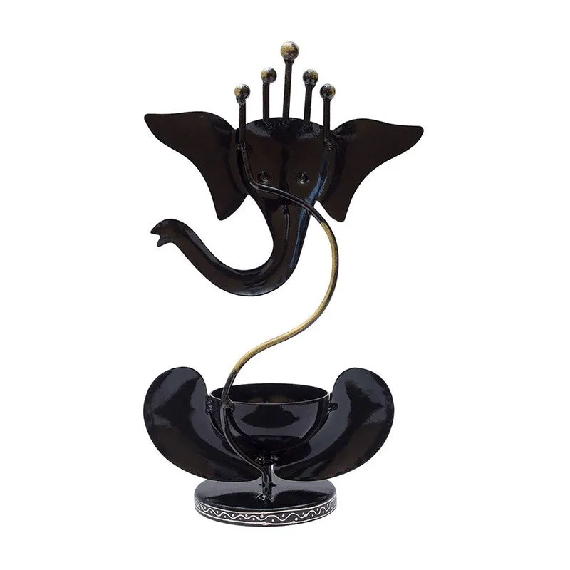 Jwala Ganesha Tealight Candle Holder media 5