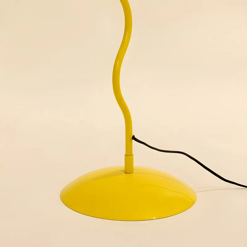 Fig Living Wavy Floor Lamp- Canary Yellow media 10