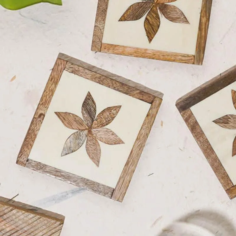 Floral Fuse Coaster - Set Of Four media 4