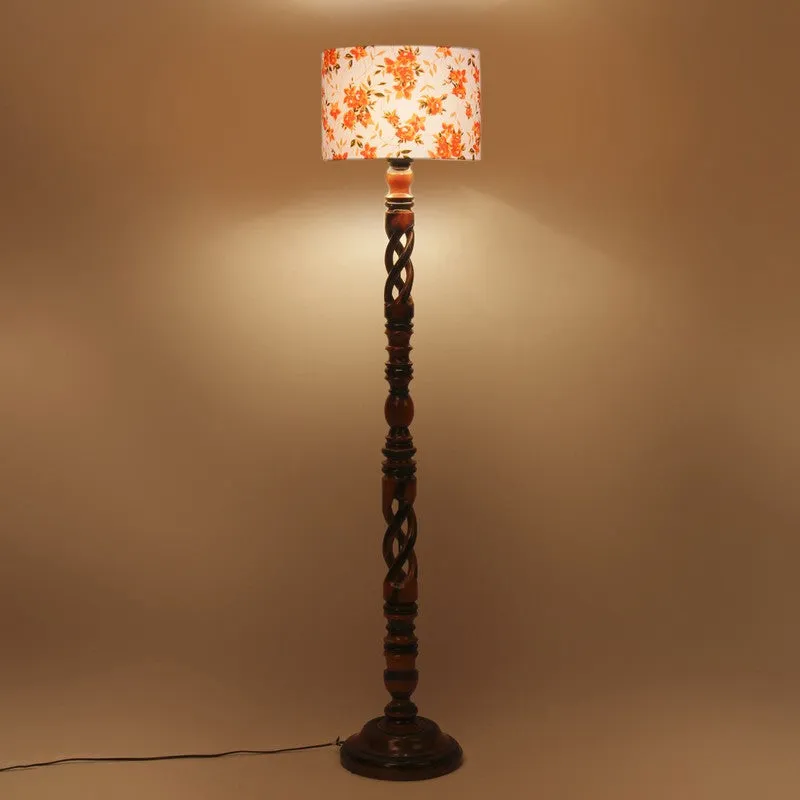 SlateRay Floor Lamp I (Floral) media 4