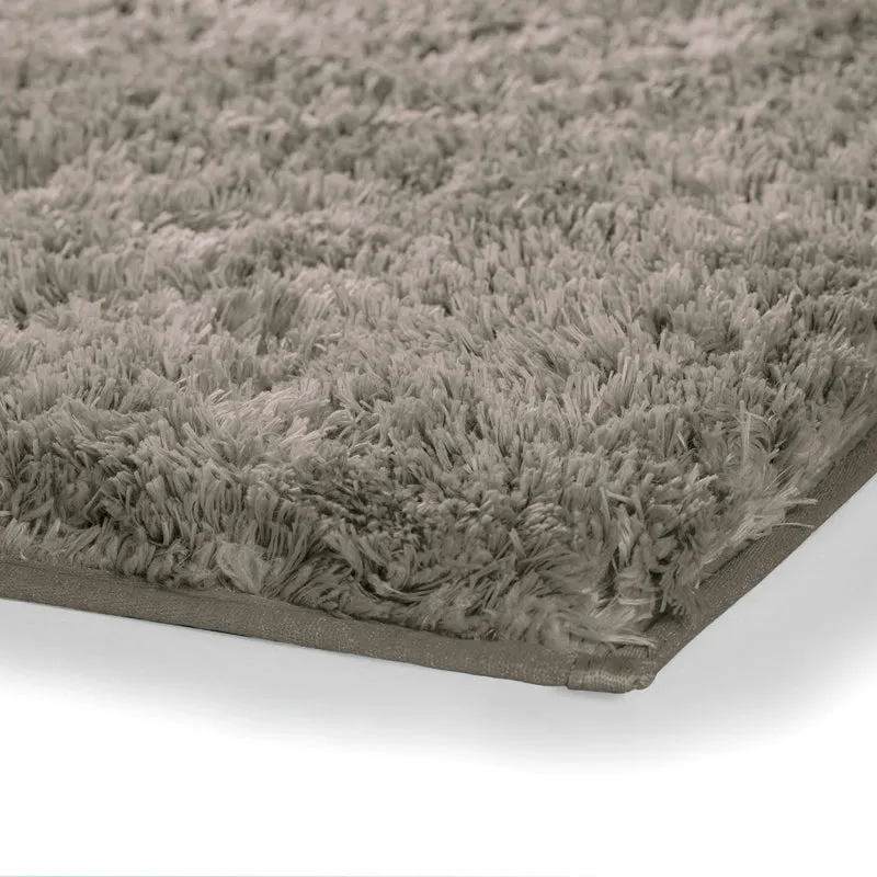 Vegas Luxe Micro Fiber Area Rug - Taupe media 6