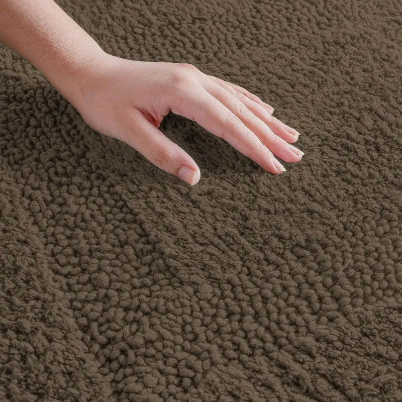 Paris Luxe Reversible Bath Mat - Soft Brown media 5