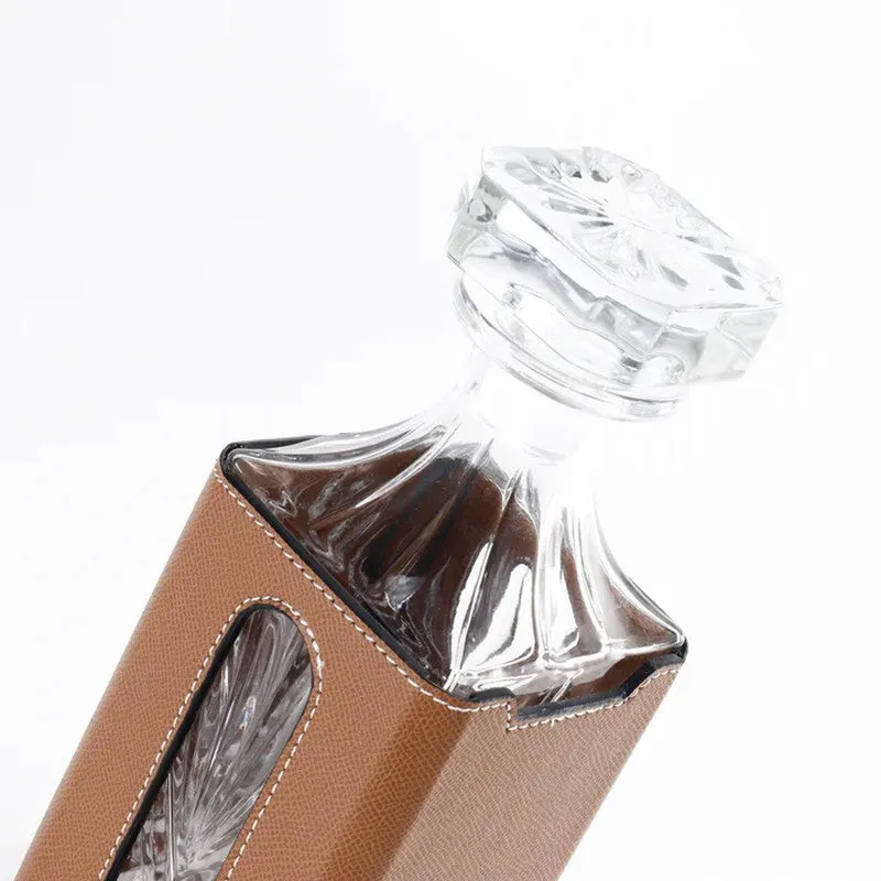 Heritage Pour Glass Decanter - Three Piece Set media 3