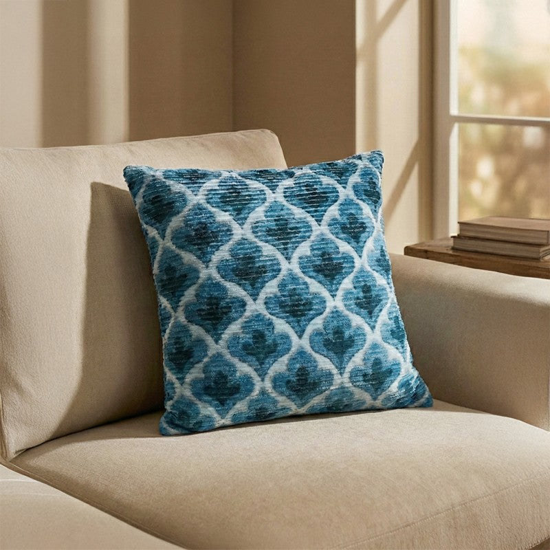 DiagMatrix Cushion Cover - Blue