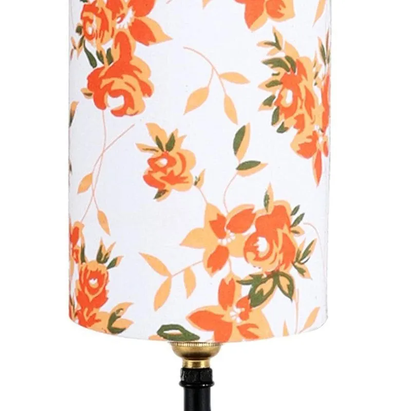Flowery Saga Fabric Table Lamp - Multicolor media 6