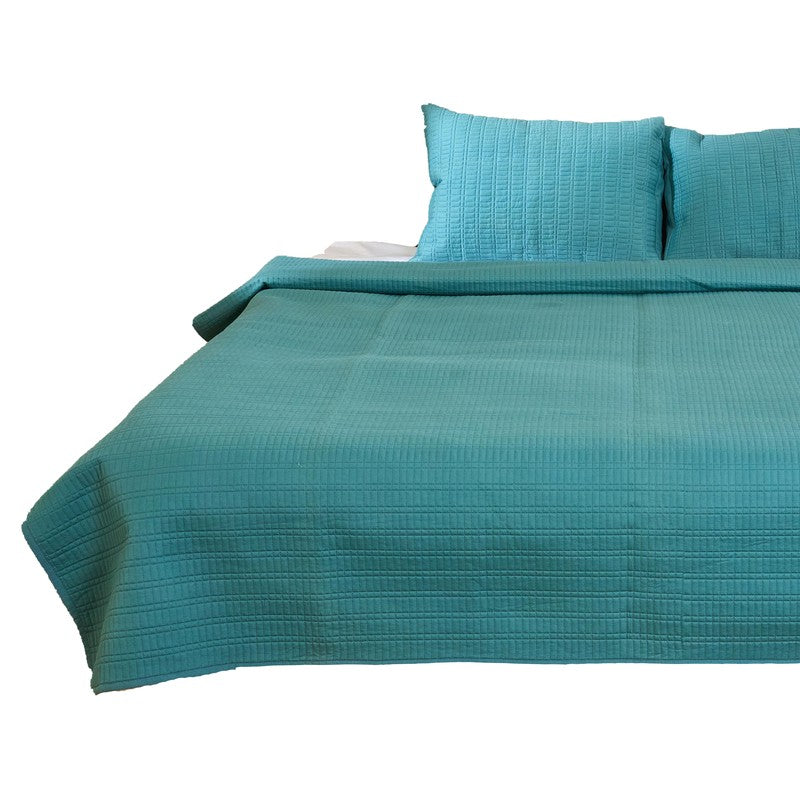 CozyCore Solid Cotton Comforter (Deep Blue) - 200 GSM media 3