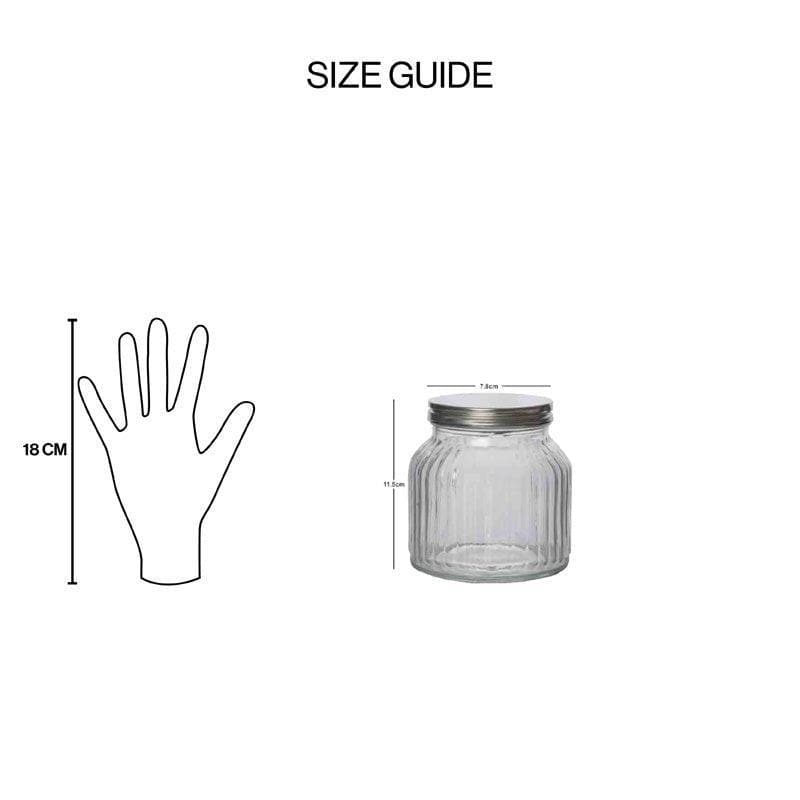 Reveto Storage Jar with Metal Lid (710 mL Each) - Set of Three media 6