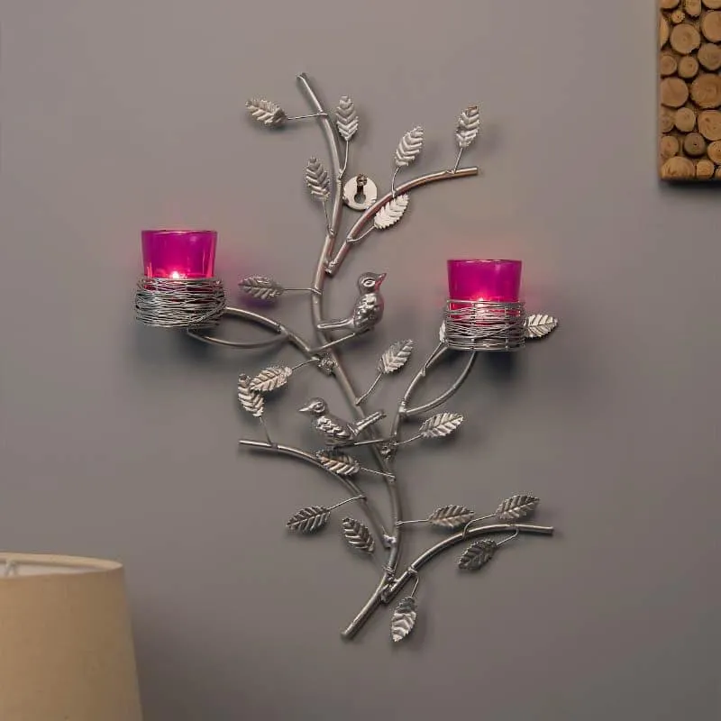 Argentum Stem Candle Holder Votive - Pink media 1