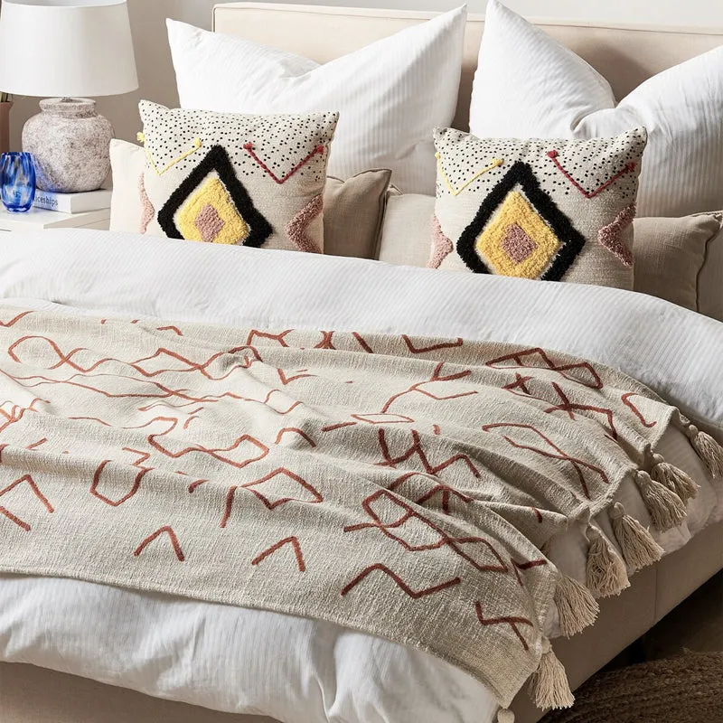 Folkweave Cotton Throw media 1