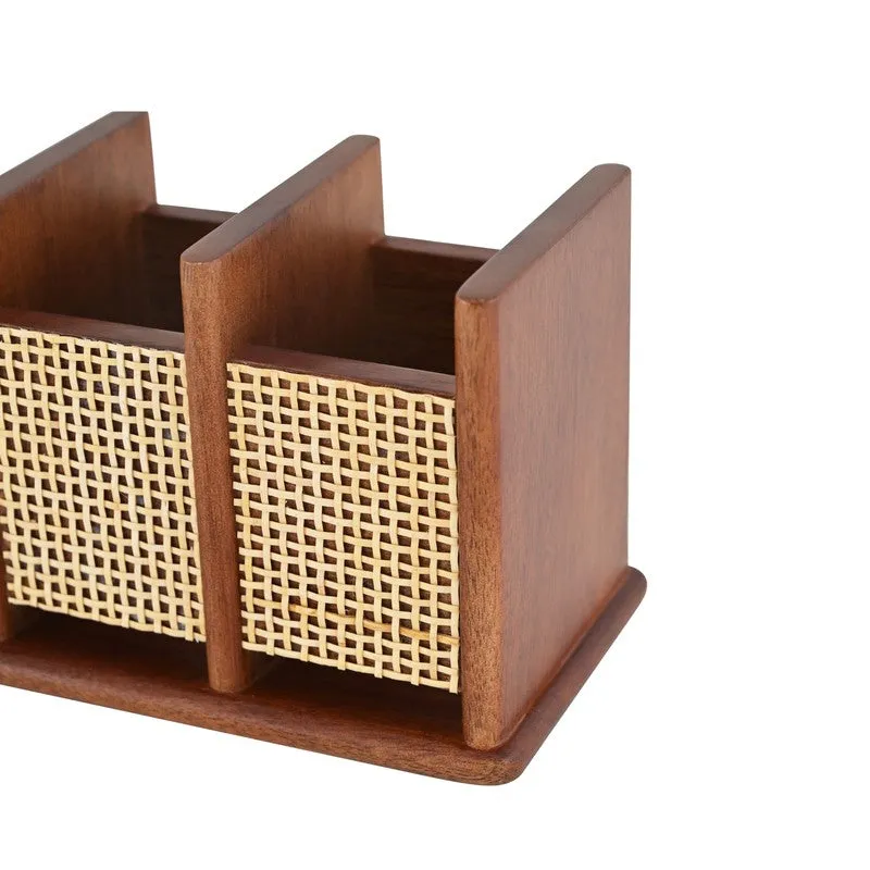 Nora Wooden Cutlery Holder media 6