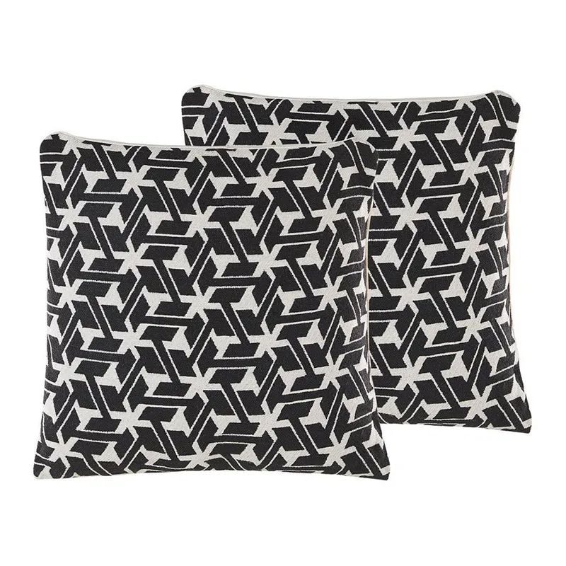 Fiona Jacquard Printed Cushion Cover media 3