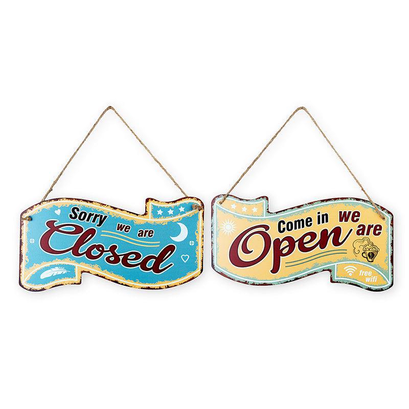 We're Open Retro Metal Wall Accent media 4