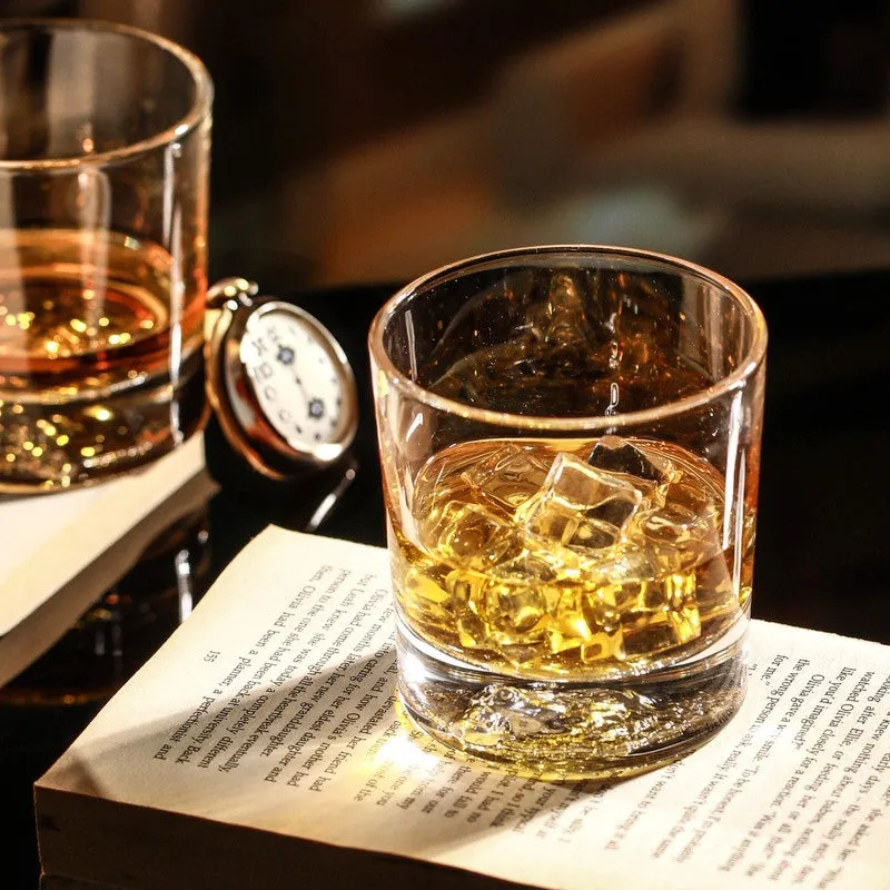 Elephant Embossed Crystal Whiskey Glasses (290 mL Each) - Set Of Two media 3