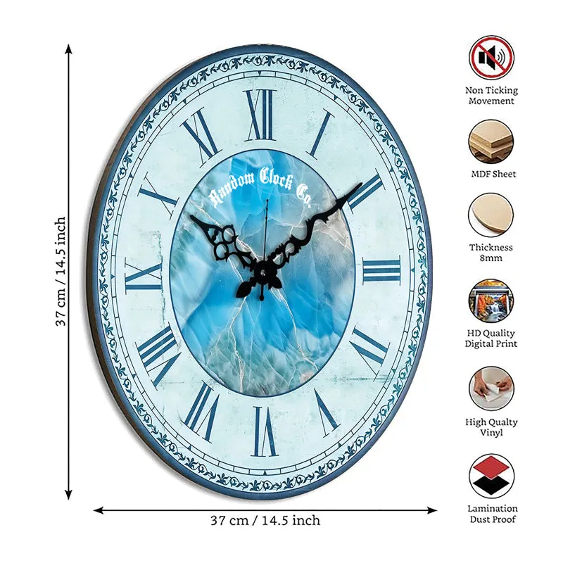 Verno Wood Analog Wall Clock media 8