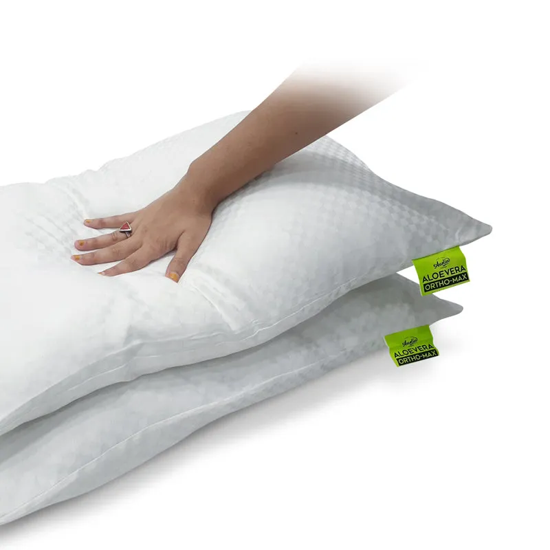 Nimbus Mist Microfiber Pillow Filler - Set Of Four media 4