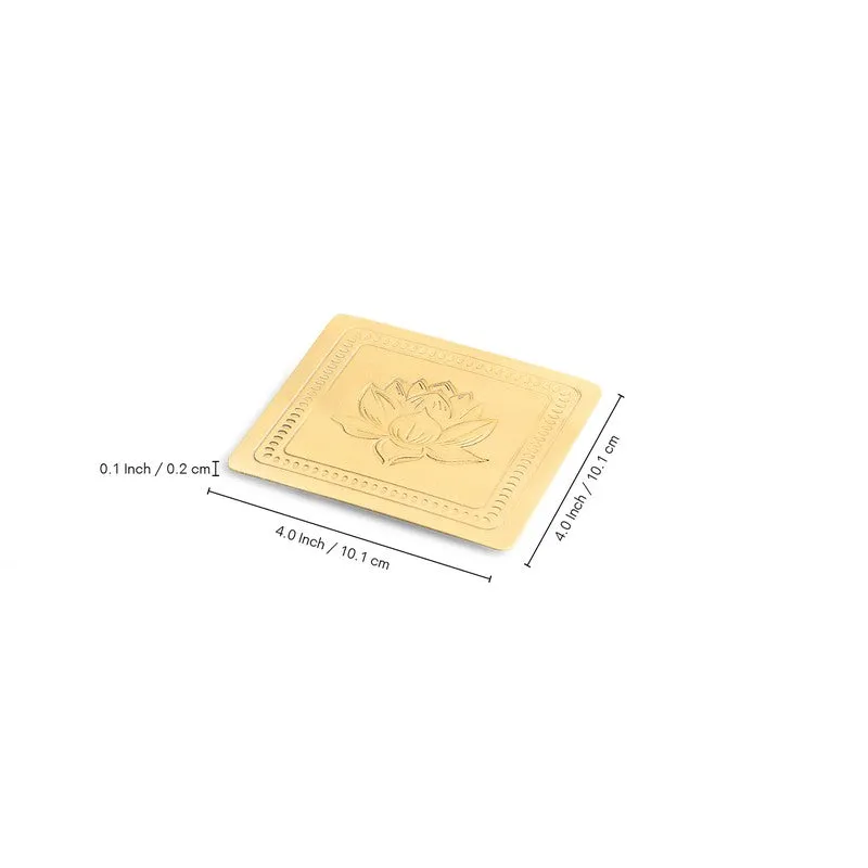 Golden Rose Coasters - Set Of Four media 7