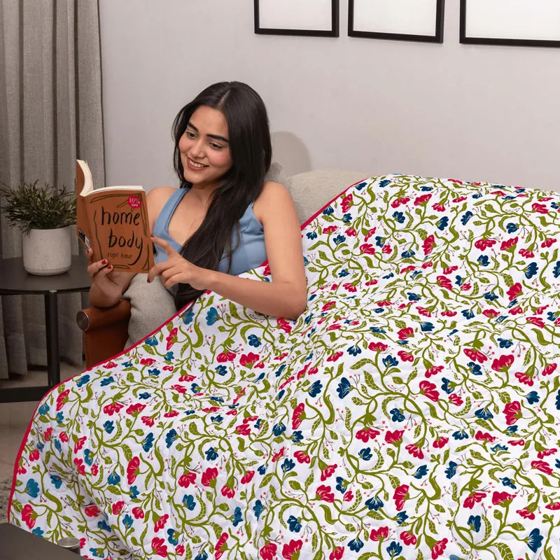 Urban Space Kashmir Reversible Dohar (Pink) - 120 GSM media 3