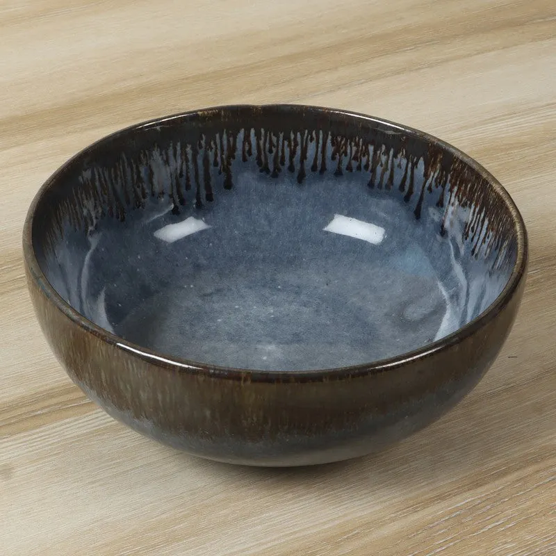 Ceramic Serving Bowls (Dark Blue) - 700 mL media 3