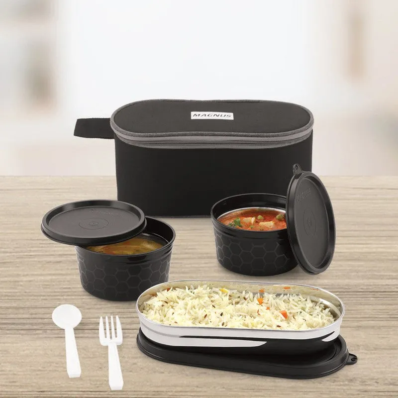 Elvion Trek Lunch Box with Lunch Bag - Four Piece Set media 4