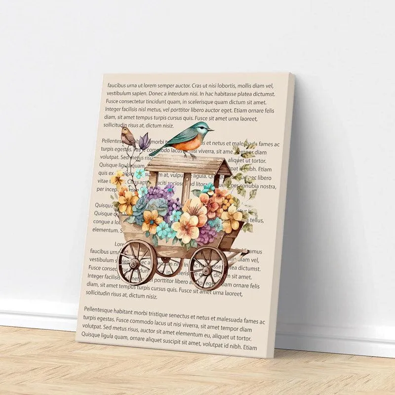 Vintage Floretta Wall Painting media 2