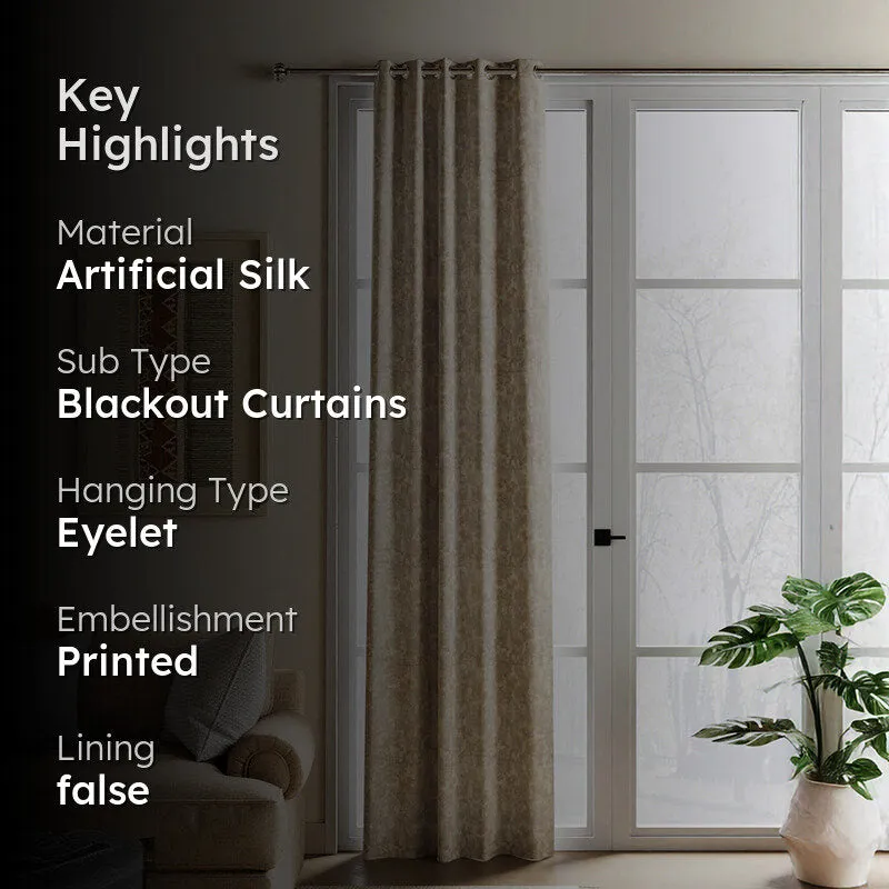 Simmona Jacquard Blackout Curtain media 2