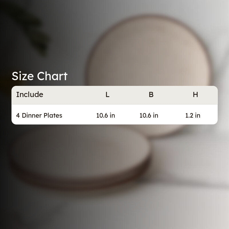 Kestha Dinner Plate (Beige) - Set of Four media 6